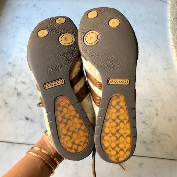 Worn Coach Kate Sneakers 7 - Picture 3 of 8